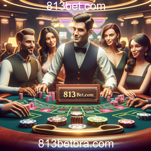 Experiência Imersiva no Cassino Ao Vivo do 813bet.com